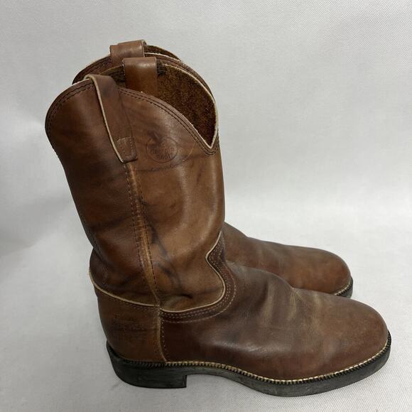 Georgia Boots Men\'s Wellington Brown Boots Men\'s Size 7 M main image 9